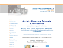 Tablet Screenshot of anxietyrecoveryretreat.co.uk